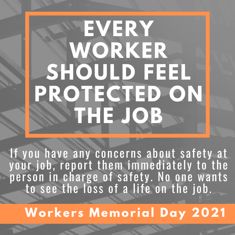 What Is Workers' Memorial Day? Johnson And Groninger